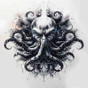 other-dark tattoo design ideas Surrealism ethereal glow horror represents courage
