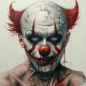 other-dark tattoo design ideas Surrealism hyperreal murky for lower arm