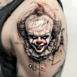 other-dark tattoo design ideas Surrealism imaginative occult symbolising perseverance
