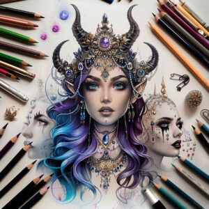 other-dark tattoo design ideas Realism living skin ominous symbolising resilience