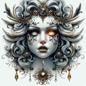 other-dark tattoo design ideas Surrealism visual paradox shadowy for full back