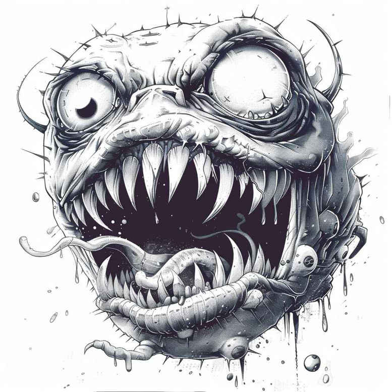 other-dark tattoo design ideas Realism high definition spooky symbol of courage