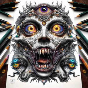 other-dark tattoo design ideas Realism realistic perspective unnatural for ribs