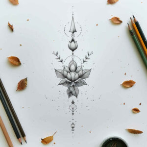 delicate-abstract-patterns – tattoo design ideas free ai generated – silent – for-arm – Gallery: other-delicate-inkby-ai