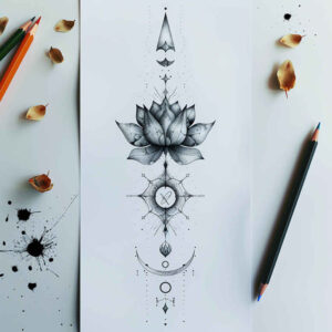 delicate-compositions – tattoo design ideas free ai generated – simple-dot – for-ribs – Gallery: other-delicate-inkby-ai