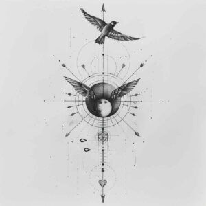 delicate-contour – tattoo design ideas free ai generated – gentle – for-lower-arm – Gallery: other-delicate-inkby-ai