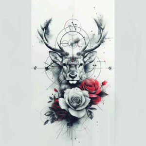 delicate-contour – tattoo design ideas free ai generated – micro-design – for-abdomen – Gallery: other-delicate-inkby-ai