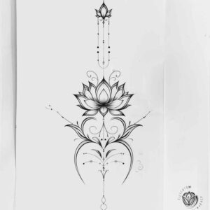 delicate-contour – tattoo design ideas free ai generated – understated – for-forearm – Gallery: other-delicate-inkby-ai