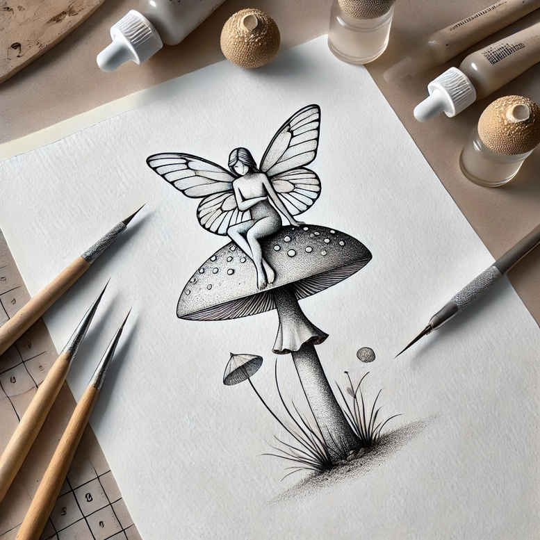 delicate-mystical-motifs – tattoo design ideas free ai generated – compact – for-side – Gallery: other-delicate-inkby-ai