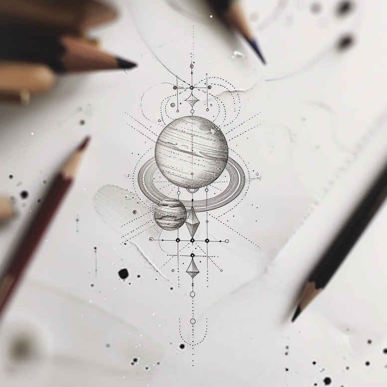 delicate-mystical-motifs – tattoo design ideas free ai generated – plain-tattoo – for-back-of-neck – Gallery: other-delicate-inkby-ai