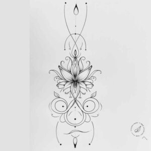 delicate-ornaments – tattoo design ideas free ai generated – discreet-ink – for-upper-shoulder – Gallery: other-delicate-inkby-ai
