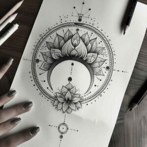 delicate-ornaments – tattoo design ideas free ai generated – elemental – for-elbow – Gallery: other-delicate-inkby-ai