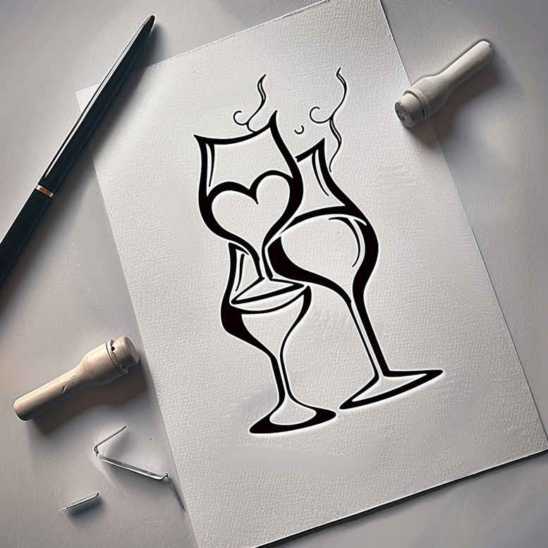 delicate-plant-patterns – tattoo design ideas free ai generated – clear-cut – for-shin – Gallery: other-delicate-inkby-ai