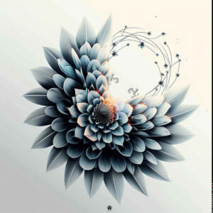 delicate-plant-patterns – tattoo design ideas free ai generated – sparse – for-calf – Gallery: other-delicate-inkby-ai