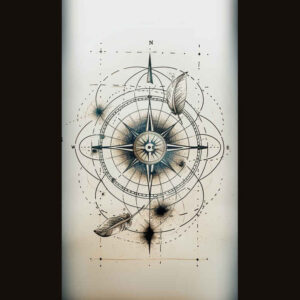 delicate-shading – tattoo design ideas free ai generated – few-strokes – for-collarbone – Gallery: other-delicate-inkby-ai