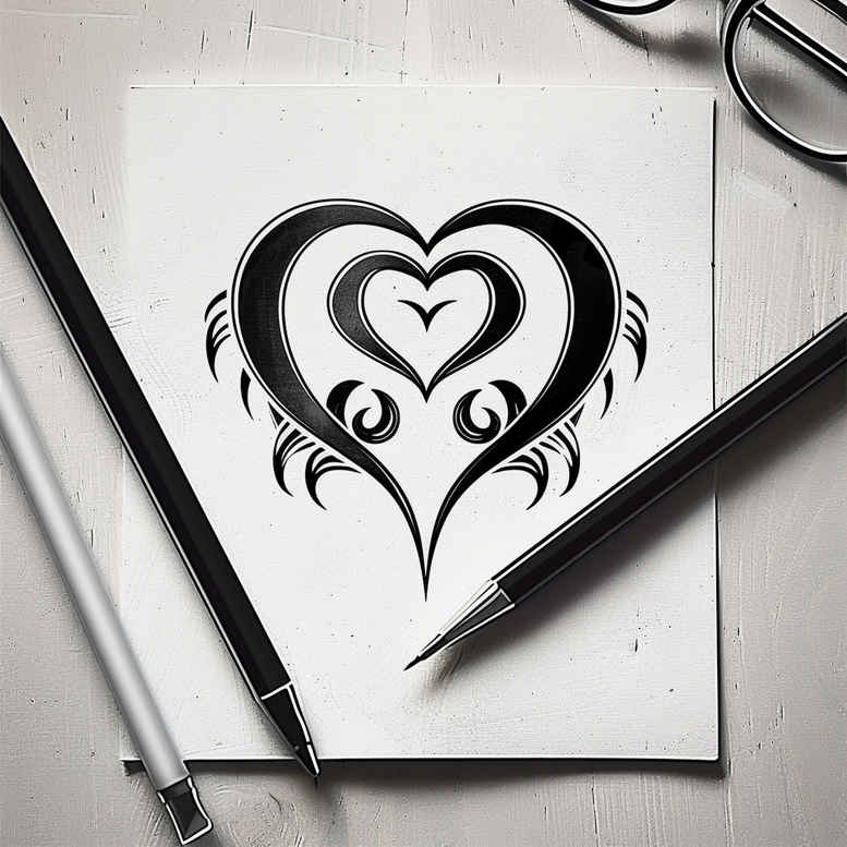 delicate-shading – tattoo design ideas free ai generated – soft-curve – for-back-shoulder – Gallery: other-delicate-inkby-ai
