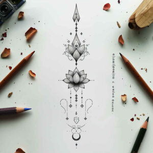 detailed-tattoos – tattoo design ideas free ai generated – discreet-mark – for-neck – Gallery: other-delicate-inkby-ai