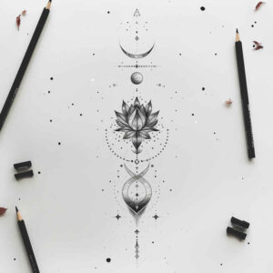 feather-tattoos – tattoo design ideas free ai generated – subtle-motif – for-lower-thigh – Gallery: other-delicate-inkby-ai