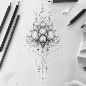 feminine-tattoos – tattoo design ideas free ai generated – simple-dot – for-ankle – Gallery: other-delicate-inkby-ai