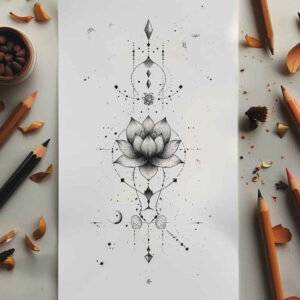 fine-line – tattoo design ideas free ai generated – thin-script – for-sternum – Gallery: other-delicate-inkby-ai