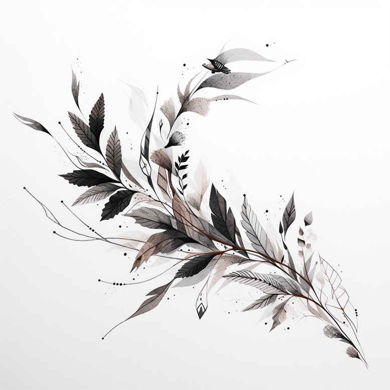 geometric-tattoos – tattoo design ideas free ai generated – mini-geometry – for-upper-back – Gallery: other-delicate-inkby-ai