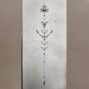 light-animal-motifs – tattoo design ideas free ai generated – dainty – for-back – Gallery: other-delicate-inkby-ai