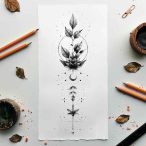 light-animal-motifs – tattoo design ideas free ai generated – delicate – for-toe – Gallery: other-delicate-inkby-ai