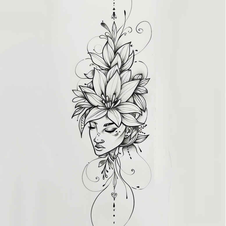 light-animal-motifs – tattoo design ideas free ai generated – single-dot – for-wrist-side – Gallery: other-delicate-inkby-ai