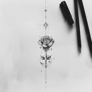 light-artistic-tattoos – tattoo design ideas free ai generated – airy – for-chest – Gallery: other-delicate-inkby-ai