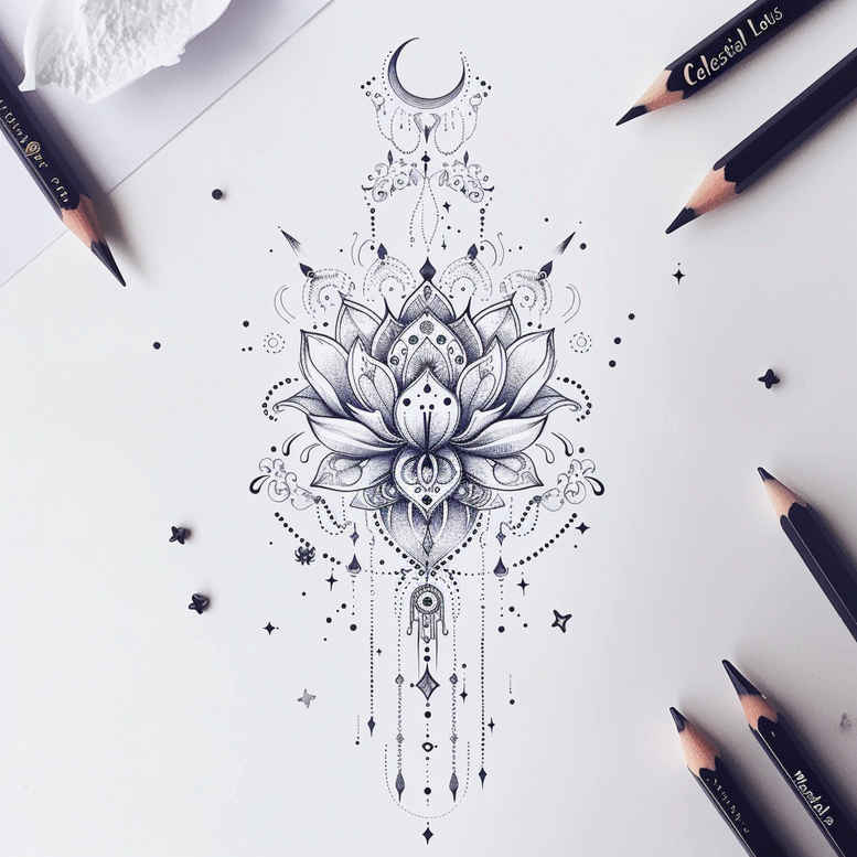 light-artistic-tattoos – tattoo design ideas free ai generated – fine-dot – for-wrist-side – Gallery: other-delicate-inkby-ai