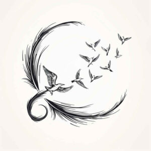 light-artistic-tattoos – tattoo design ideas free ai generated – uncluttered – for-collarbone – Gallery: other-delicate-inkby-ai