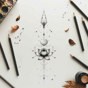 light-shading – tattoo design ideas free ai generated – lightweight – for-chest – Gallery: other-delicate-inkby-ai