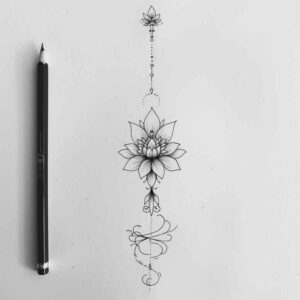 line-tattoos – tattoo design ideas free ai generated – mini-ink – for-lower-back – Gallery: other-delicate-inkby-ai
