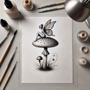 minimalist-patterns – tattoo design ideas free ai generated – clean-lines – for-upper-back – Gallery: other-delicate-inkby-ai