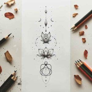 minimalist-patterns – tattoo design ideas free ai generated – silent – for-wrist-side – Gallery: other-delicate-inkby-ai