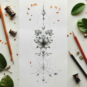 minimalist-tattoos – tattoo design ideas free ai generated – modest – for-outer-arm – Gallery: other-delicate-inkby-ai