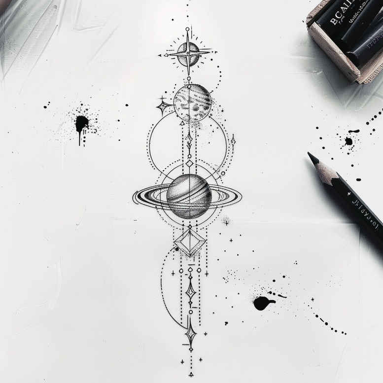 minimalist-tattoos – tattoo design ideas free ai generated – pure-design – for-lower-chest – Gallery: other-delicate-inkby-ai