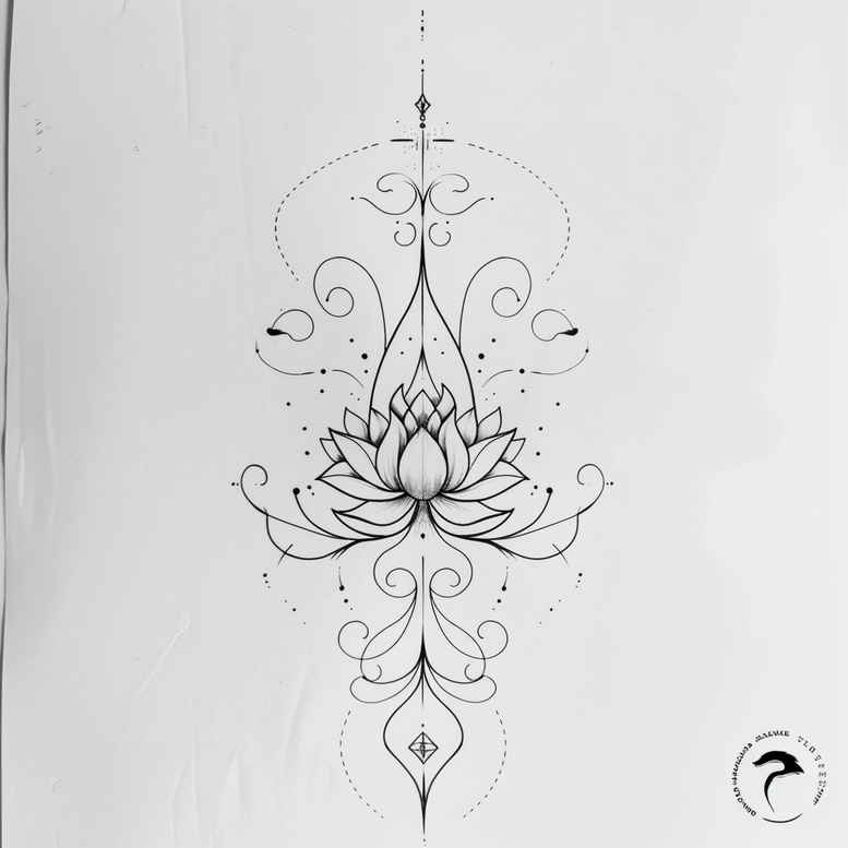 nature-motif-tattoos – tattoo design ideas free ai generated – uncluttered – for-foot – Gallery: other-delicate-inkby-ai