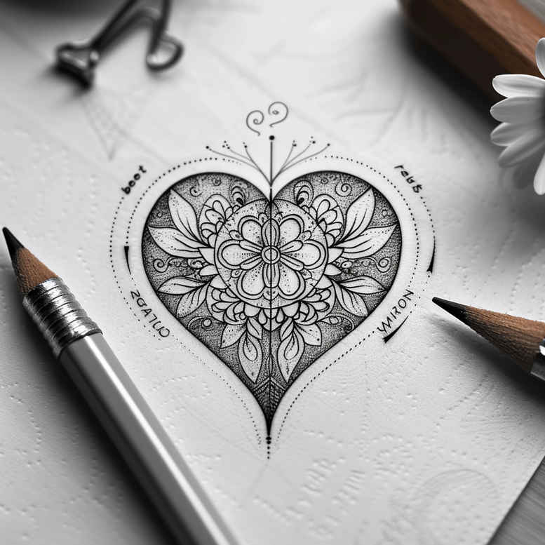 organic-line-tattoos – tattoo design ideas free ai generated – micro-tattoo – for-outer-arm – Gallery: other-delicate-inkby-ai