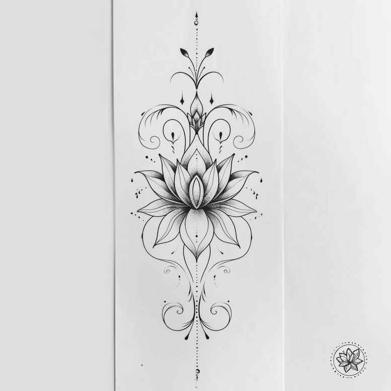 organic-line-tattoos – tattoo design ideas free ai generated – no-fill – for-palm – Gallery: other-delicate-inkby-ai