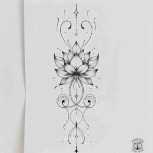 ornamental-tattoos – tattoo design ideas free ai generated – clear-edge – for-foot – Gallery: other-delicate-inkby-ai