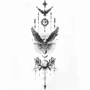 ornamental-tattoos – tattoo design ideas free ai generated – diminutive – for-lower-chest – Gallery: other-delicate-inkby-ai