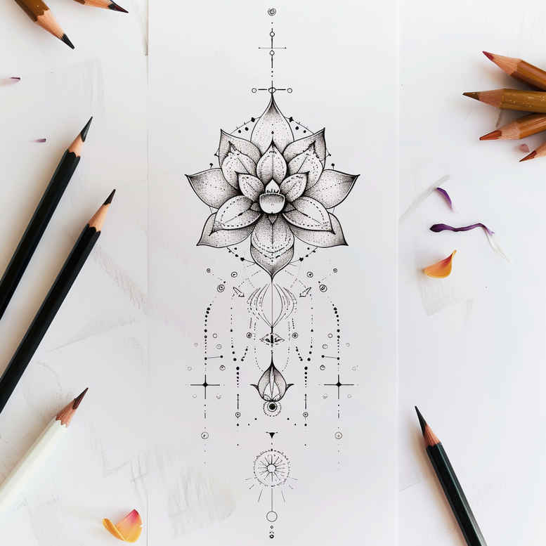 shaded-tattoos – tattoo design ideas free ai generated – clear-edge – for-heel – Gallery: other-delicate-inkby-ai