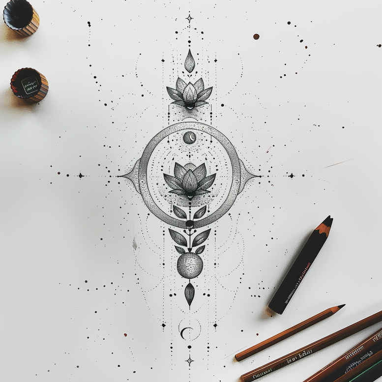 shaded-tattoos – tattoo design ideas free ai generated – fine-line – for-fingers – Gallery: other-delicate-inkby-ai