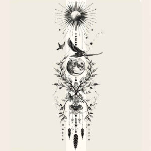 shaded-tattoos – tattoo design ideas free ai generated – micro-art – for-outer-arm – Gallery: other-delicate-inkby-ai
