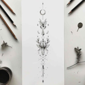 small-tattoos – tattoo design ideas free ai generated – outline-only – for-ribs – Gallery: other-delicate-inkby-ai