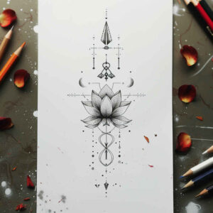 soft-shapes – tattoo design ideas free ai generated – symbolic – for-side-torso – Gallery: other-delicate-inkby-ai