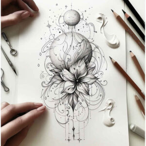subtle-designs – tattoo design ideas free ai generated – micro-symbol – for-collarbone – Gallery: other-delicate-inkby-ai