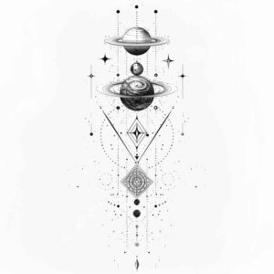 subtle-designs – tattoo design ideas free ai generated – no-shading – for-spine – Gallery: other-delicate-inkby-ai