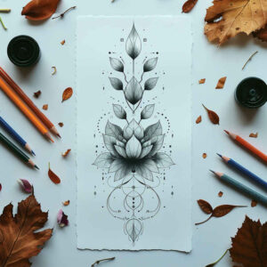 subtle-designs – tattoo design ideas free ai generated – open-space – for-sternum – Gallery: other-delicate-inkby-ai